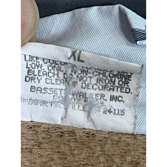 Retro Nutmeg Lee Sweatshirt Bunny XL Patriotic Western Boho Neutral Chic 90s - Picture 6 of 9